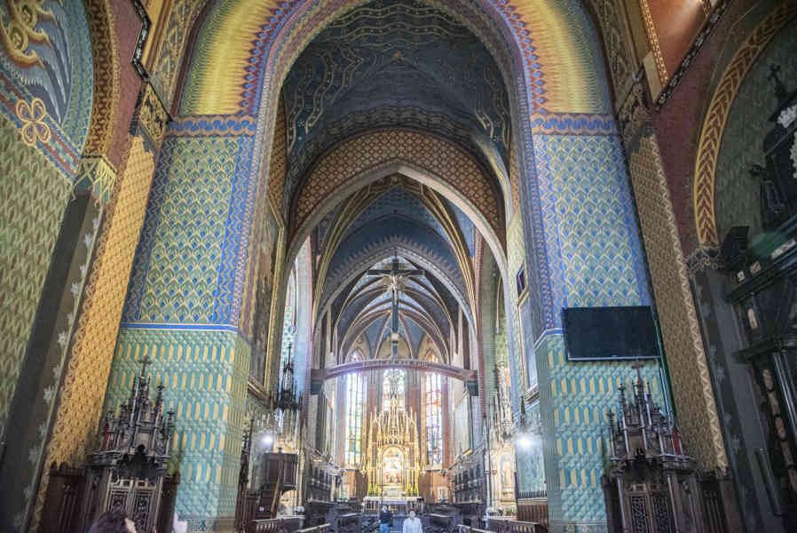Polonia - Cracovia 104 - basílica de San Francisco de Asís.jpg